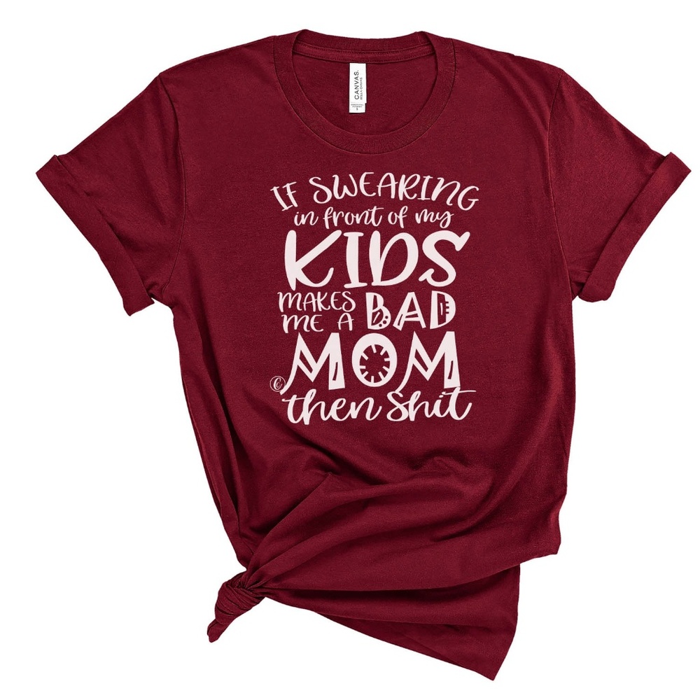 Bad Mom New Graphic Tee